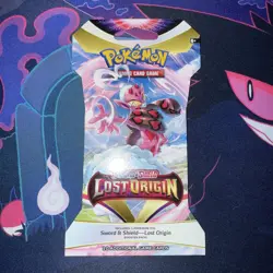 *EMPTY - NO CARDS* Pokemon Sword Shield Lost Origins Sleeve Artwork - Image 1
