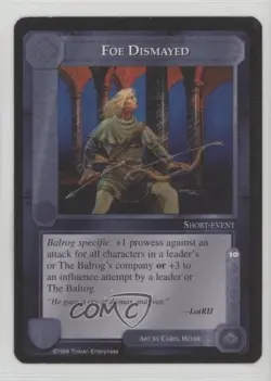 1998 Middle-earth Collectible Card Game - The Balrog Foe Dismayed 0m08 - Image 1