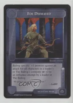 1998 Middle-earth Collectible Card Game - The Balrog Foe Dismayed 0m08 - Image 4