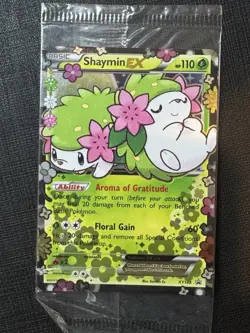 Pokemon TCG Shaymin-EX Promo Card XY148 Holo SEALED Near Mint - Image 1