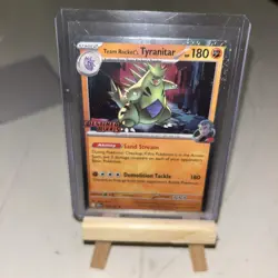 Team Rockets Tyranitar Destined Rivals Promo Card 096/182 - Image 1
