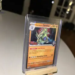 Team Rockets Tyranitar Destined Rivals Promo Card 096/182 - Image 4