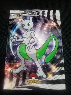 Pokemon 2024 Card Database Shiny Holo Mewtwo #150 Peru US Seller - Image 1