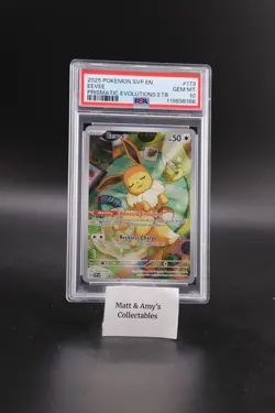 Eevee 173 Sv: Scarlet & Violet Promo Cards Holo PSA 10 - Image 1