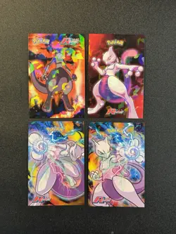 Mewtwo Set Cracked Ice Holo Pokemon Card Database Team Rocket Peru Us Seller - Image 1