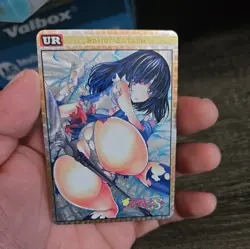Sailor saturn Pop Out Sexy Card Holo Anime CUSTOM ART - Image 3
