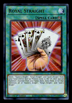 BLCR-EN002 Royal Straight :: Ultra Rare 1st Edition Mint YuGiOh Card - Image 1
