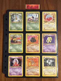 MINT/NM Condition Legendary Collection Complete Non Holo Set 91 Pokemon Cards - Image 1