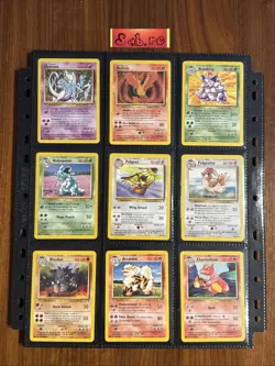 MINT/NM Condition Legendary Collection Complete Non Holo Set 91 Pokemon Cards - Image 2