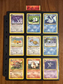 MINT/NM Condition Legendary Collection Complete Non Holo Set 91 Pokemon Cards - Image 3