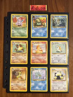 MINT/NM Condition Legendary Collection Complete Non Holo Set 91 Pokemon Cards - Image 5