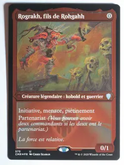 Rograkh, fils de Rohgahh Commander Legends Foil etched MTG Magic VF - Image 1