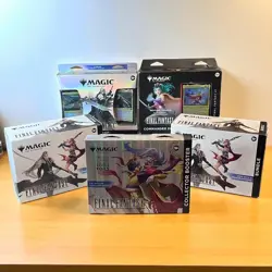 MTG Final Fantasy Lot - Collector Booster + Bundle X2 + Commander + Starter - Image 1