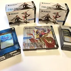 MTG Final Fantasy Lot - Collector Booster + Bundle X2 + Commander + Starter - Image 2