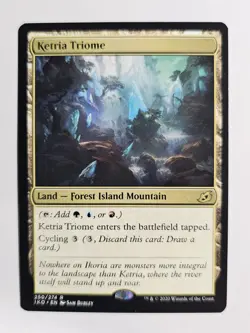 Ketria Triome Ikoria: Lair of Behemoths MTG Nm - Image 1