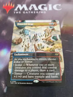 Mtg. Frostcliff Siege. Borderless. Tarkir: Dragonstorm. Pack Fresh - Image 1