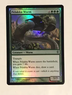 Pelakka Wurm NM Foil Conspiracy MTG - Image 1