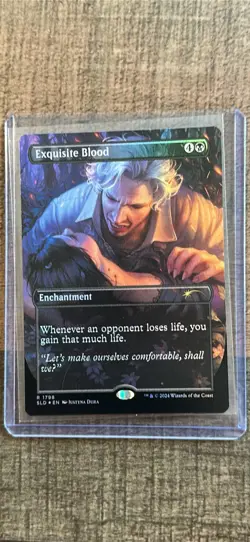 Exquisite Blood (Rainbow Foil) Secret Lair Drop Foil - Image 1