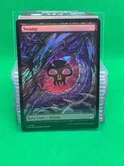 Swamp 0289 - Dragon Eye - Foil - Tarkir: Dragonstorm - TDM - MTG - Image 1