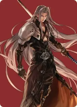 1x Art Series (44/53) - Sephiroth, Fabled SOLDIER MTG Final Fantasy NM Magic Reg - Image 1