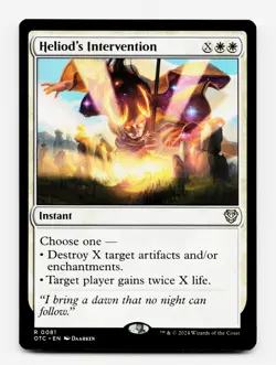 Heliod's Intervention [Commander: Outlaws of Thunder Junction] MTG Magic NM/M ⚪⚪ - Image 1