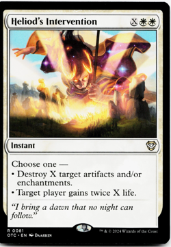 Heliod's Intervention [Commander: Outlaws of Thunder Junction] MTG Magic NM/M ⚪⚪ - Image 3