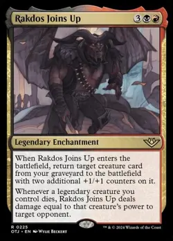 MTG - RAKDOS JOINS UP - Outlaws of Thunder (R) - Image 1