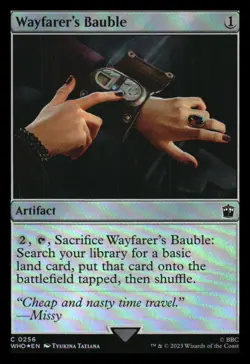 Wayfarer's Bauble (foil) Doctor Who NM+ *Mythic Relics* - Image 1