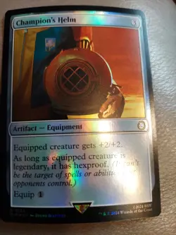 Champion's Helm Universes Beyond: Fallout Foil - Image 1