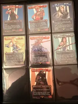 Final Fantasy MTG Collector Box Bulk Lot - Jill, Shiva, Vaan, Zidane, Firion Etc - Image 1