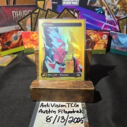 Mountain (0515) (First-Place Foil) Aetherdrift Foil - Image 1