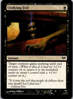 Magic the Gathering Undying Evil Dark Ascension MTG Free Shipping! - Image 1