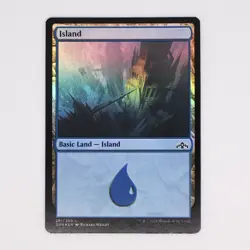 Island 261 - MTG - Guilds of Ravnica - Blue -NM FOIL - Image 1