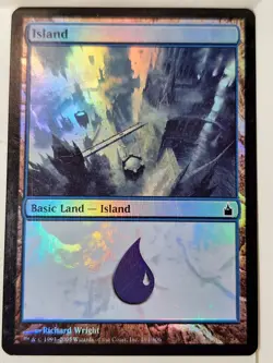 Island - FOIL - 294 Ravnica: City of Guilds - Magic the Gathering MTG Nice! - Image 1