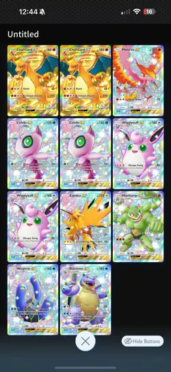 Pokemon TCG Pocket account 4700 Cards 2 Crowns 11 Immersive 8 Rainbow Meta Decks - Image 1