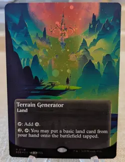 Terrain Generator (0178) (Borderless) (Galaxy Foil) Edge of Eternities MTG Rare - Image 1