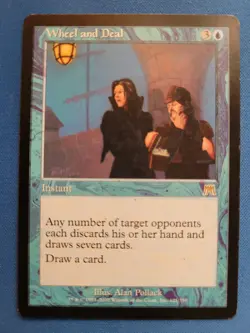 Wheel and Deal Onslaught LP Magic MTG - Image 1