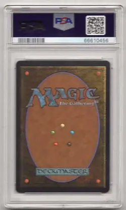 HILL GIANT #158 MAGIC Mtg BETA PSA #66610456 GRADED NM-MT 8 1993 - Image 2