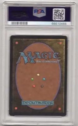 CIRCLE of PROTECTION: GREEN #12 MAGIC MTG BETA PSA #66610466 GRADED EX-MT 6 1993 - Image 2