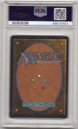 CIRCLE of PROTECTION: WHITE #14 MAGIC MTG BETA PSA #66610463 GRADED NM-MT 8 1993 - Image 2