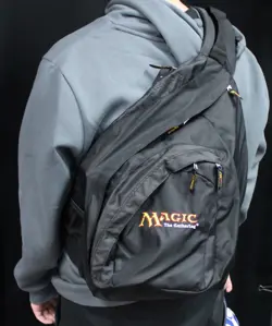 Magic the Gathering MTG embroidered tournament sling bag shoulder backpack - Image 1