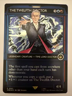 MTG The Twelfth Doctor FOIL Showcase 0563 Doctor Who M/NM Free UK P&P - Image 1