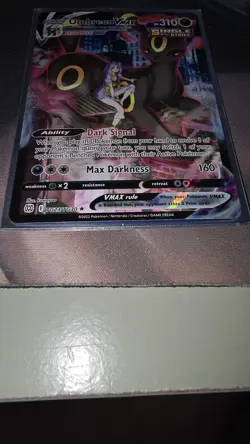 Pokemon TCG Card || Umbreon Vmax, Illustration Full Art & Mint Condition - Image 4