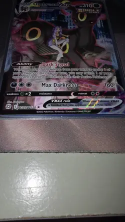 Pokemon TCG Card || Umbreon Vmax, Illustration Full Art & Mint Condition - Image 5