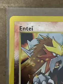 Pokemon Pokemon TCG Entei 34/53 Wotc Black Star Promo Reverse Holo Vintage Card - Image 2
