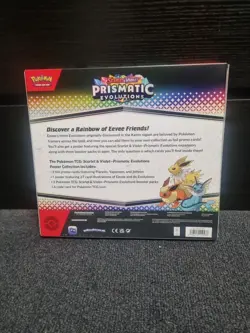 Pokemon TCG Scarlet & Violet Prismatic Evolutions Poster Collection Box - Image 2