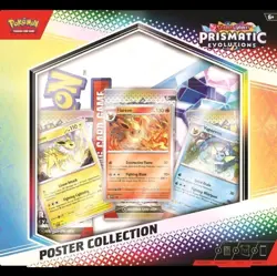 Pokemon TCG Scarlet & Violet Prismatic Evolutions Poster Collection Box - Image 1