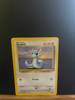 Dratini 26/102 - Common (Base Set 1999) Pokemon Card - Image 1