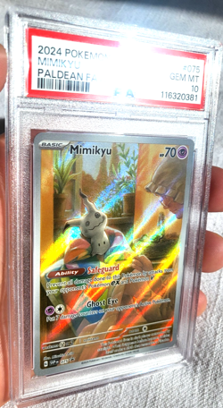 Mimikyu 075 Sv: Scarlet & Violet Promo Cards Holo PSA 10 under new PSA grade sys - Image 3