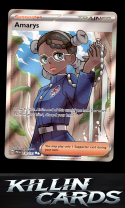 Amarys - 132/131 132/131 Pokemon Ultra Rare SV: Prismatic Evolutions Card NM - Image 1